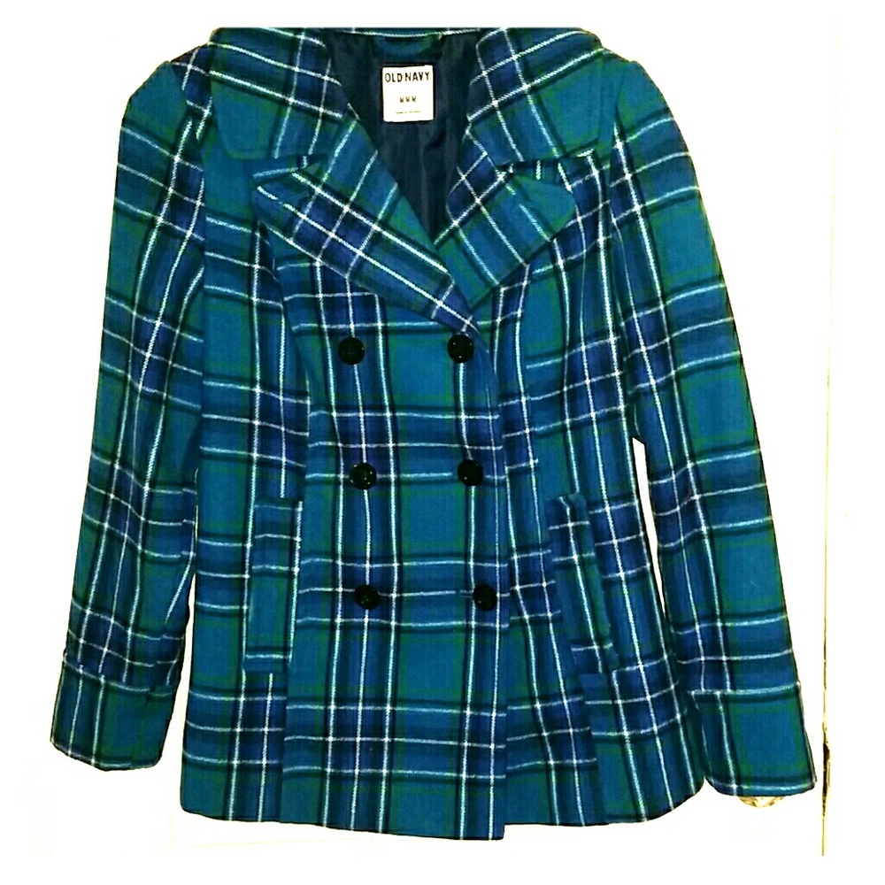 Old Navy Plaid Coat